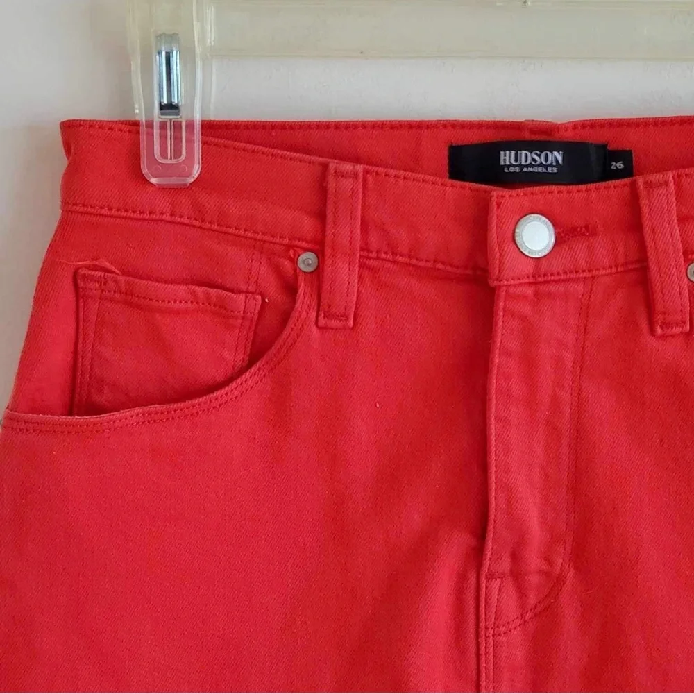 Hudson Viper Denim Mini Skirt